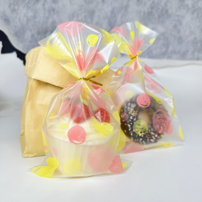 Chocolate Snack - Cookie Candy Plastic Bags With Twist