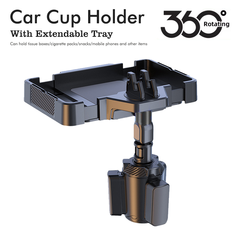 Upgraded Car Cup Holder Expand - Food Snacks Drinks ulasan dan harga