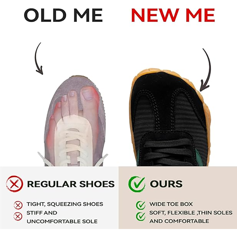 Hike Barefoot Shoes Sneakers f - Trail Mix ulasan dan harga