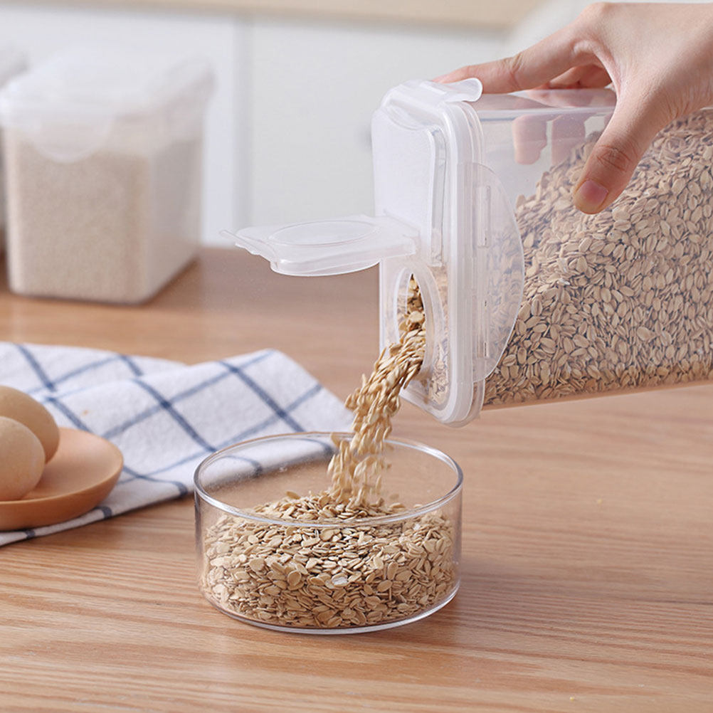 2Pcs Storage Jar Set Plastic A - Dried Fruit ulasan dan harga