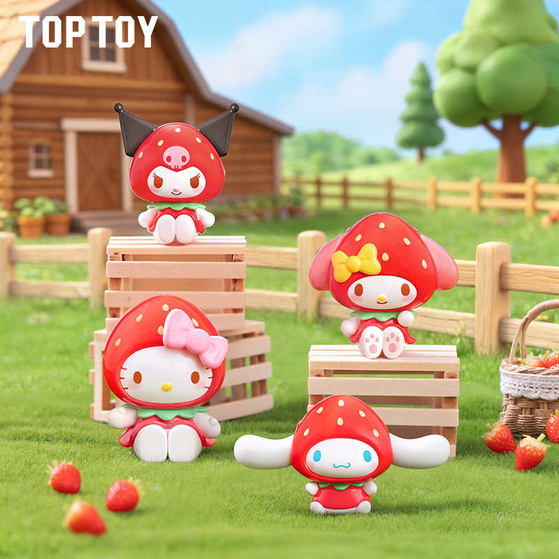 TOPTOY Sanrio Character Strawb - Gummy Candy ulasan dan harga