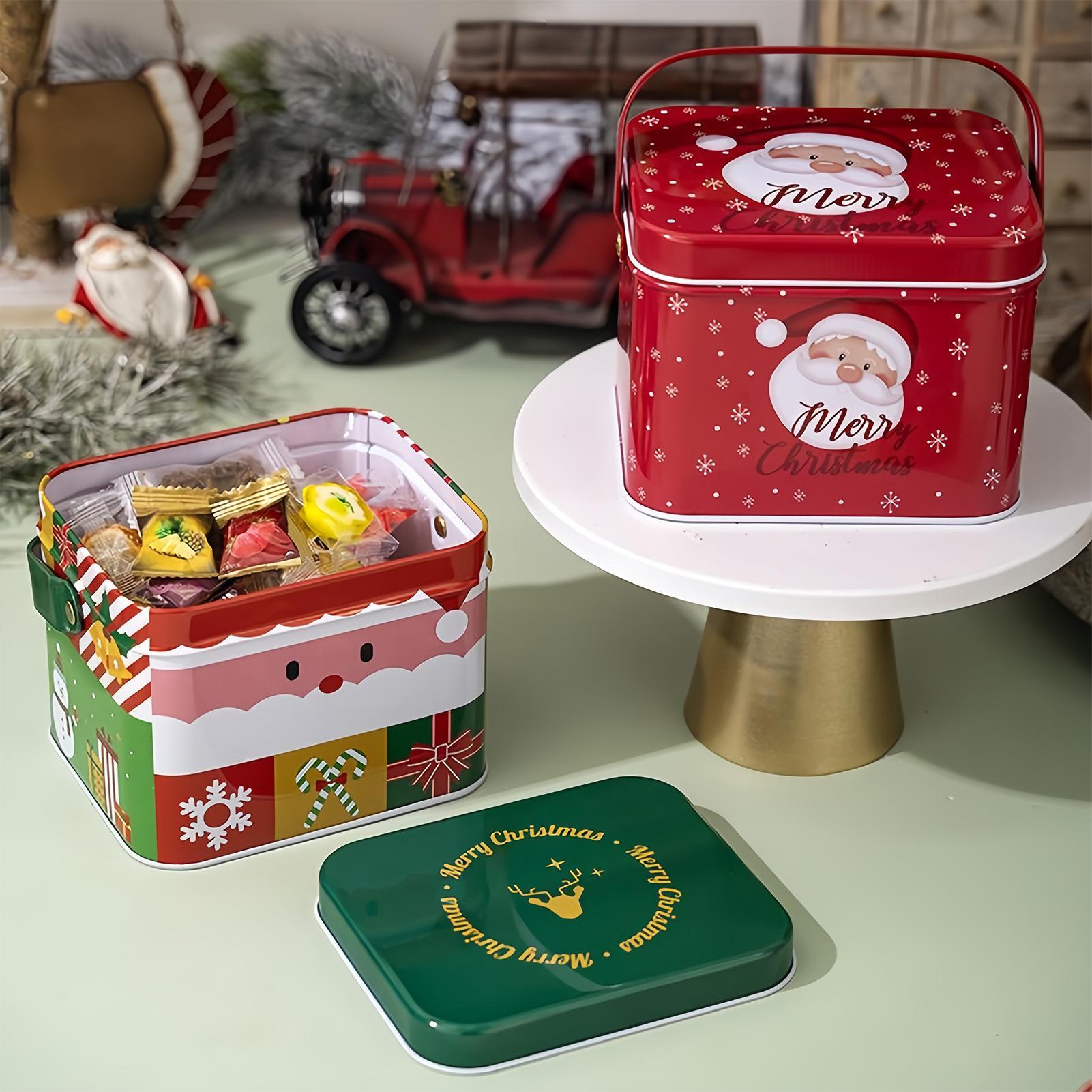 Christmas Tins 6-Piece Metal W - Chocolate Snack ulasan dan harga